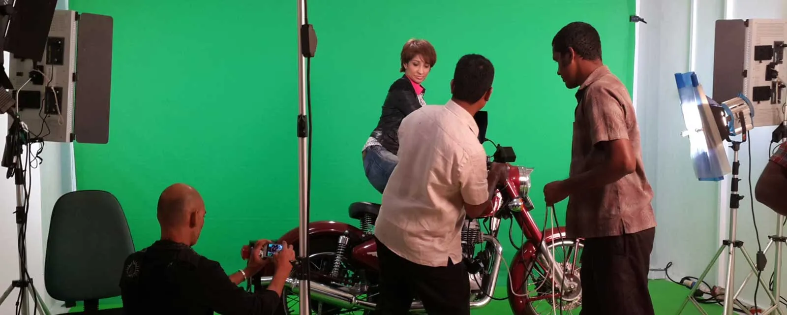 PROimage production team filming on location in Sri Lanka